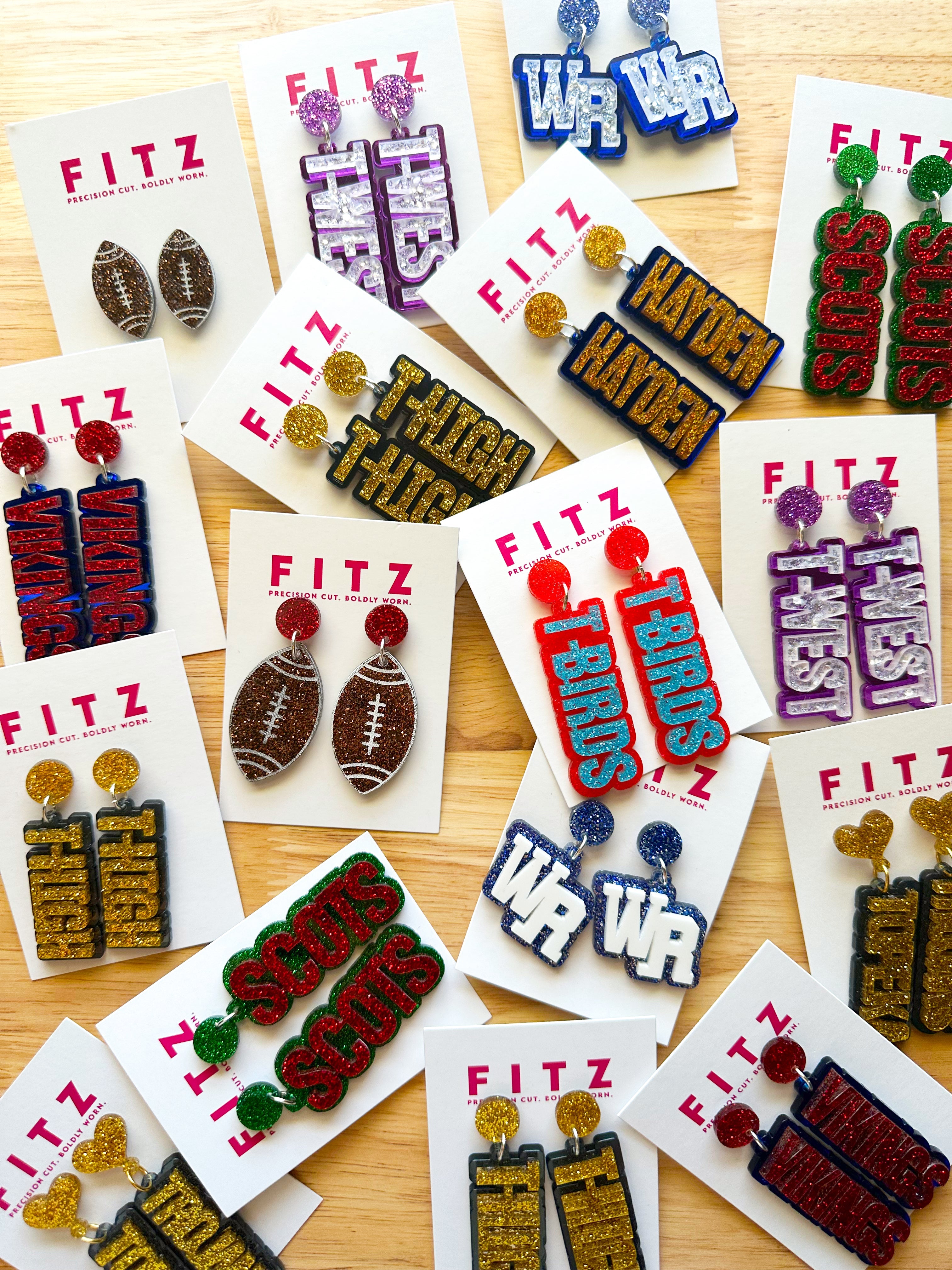 High School Earrings