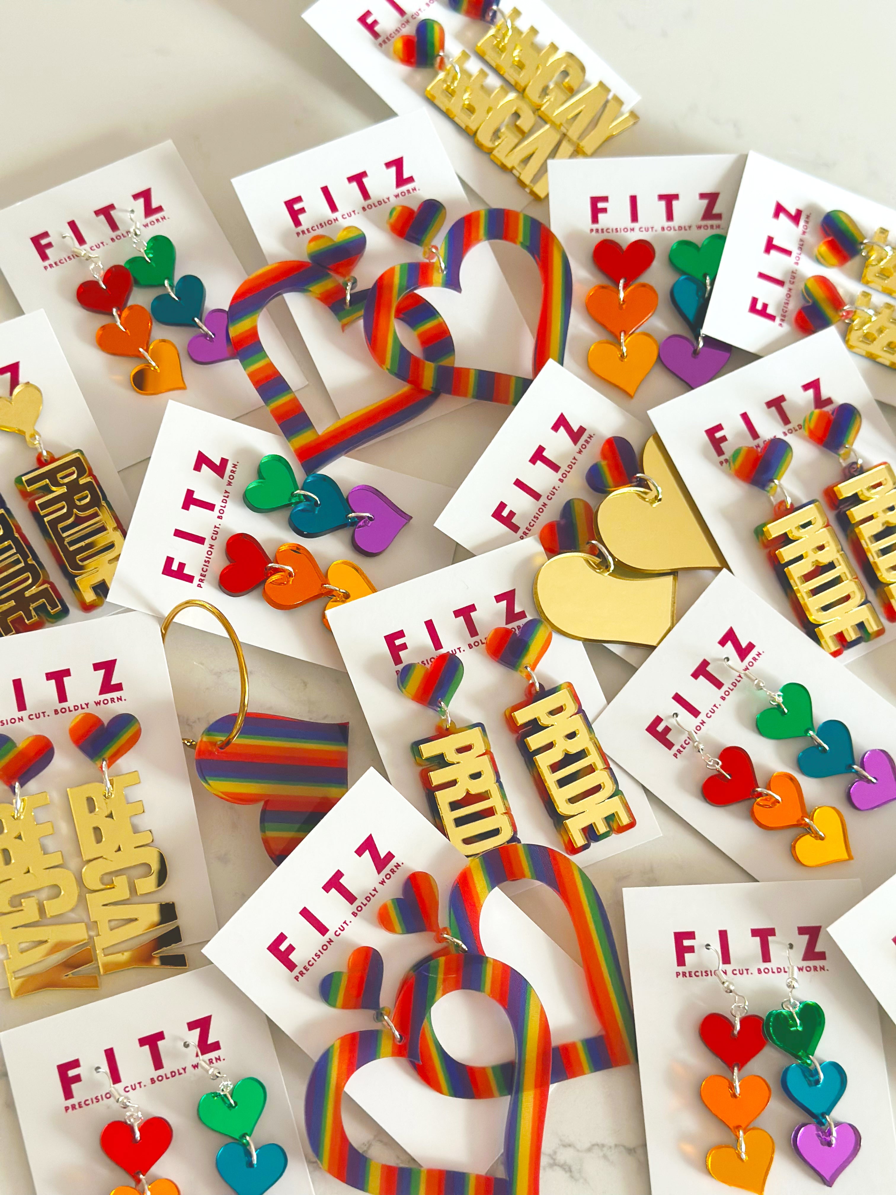 Pride! LGBTQ+ earrings