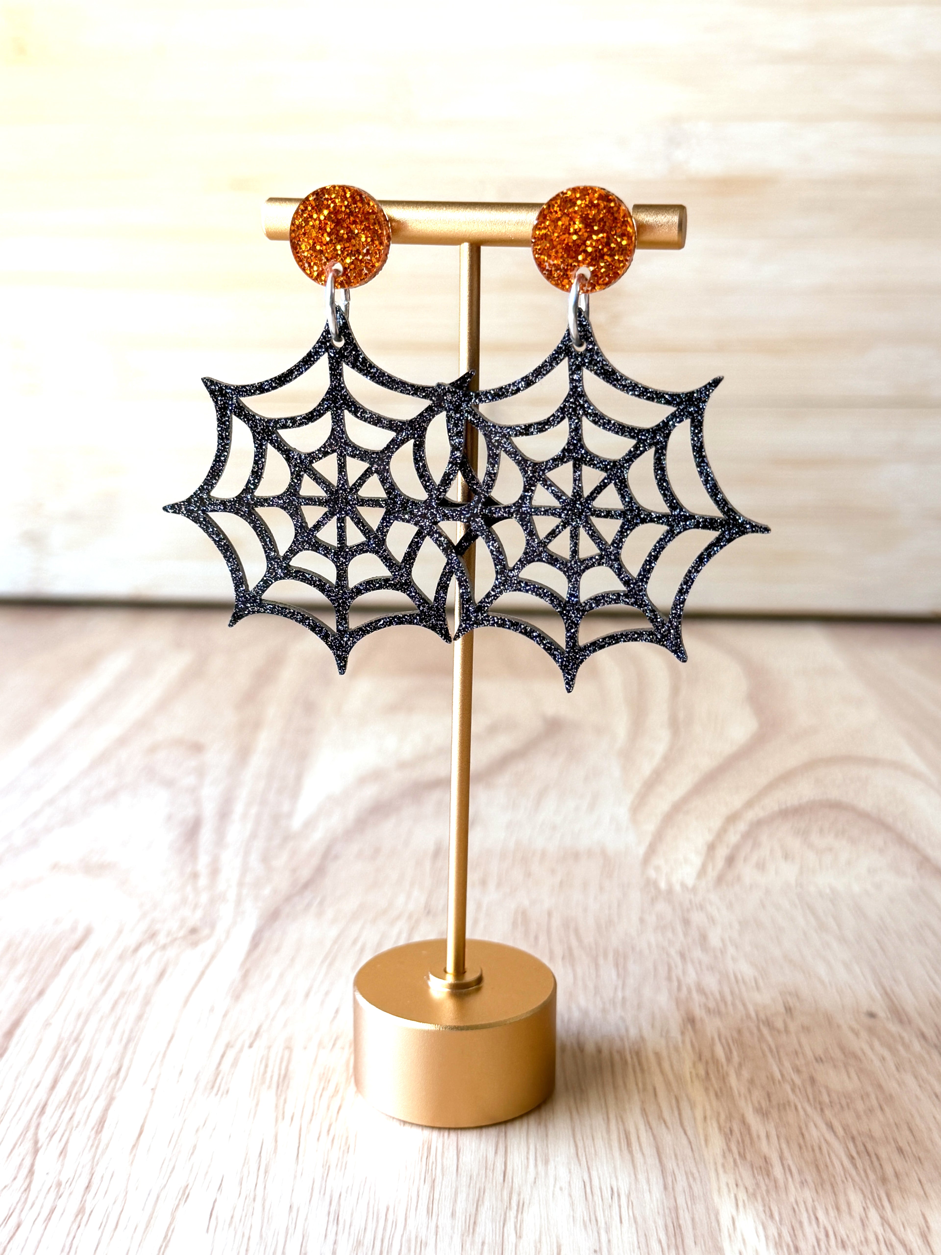 Spiderweb Earrings