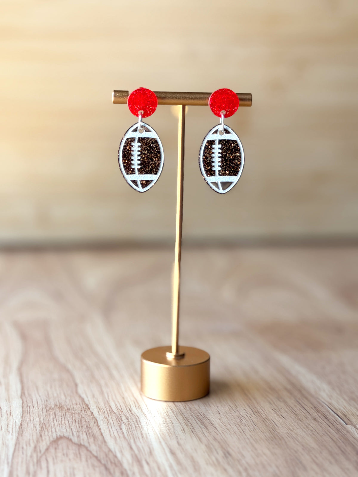 Football Earrings