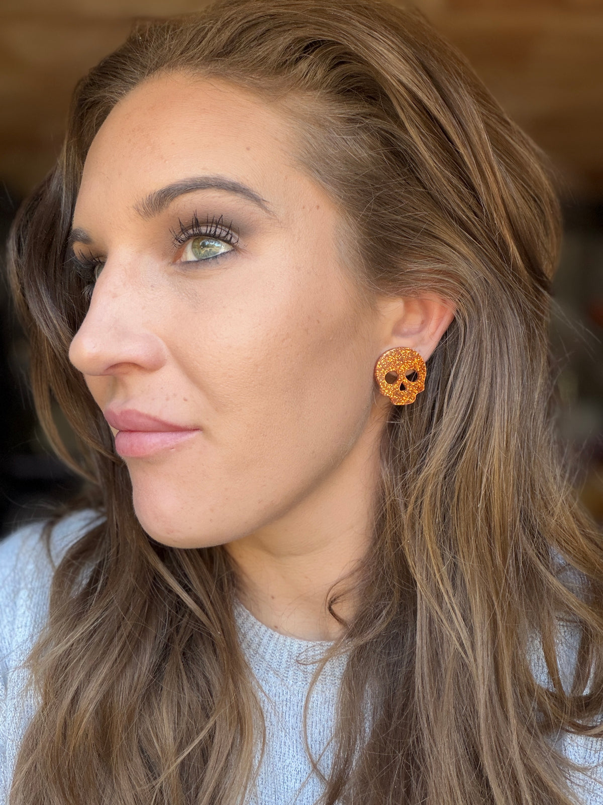 Skull Stud Earrings