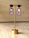 Jeff West Highschool Earrings