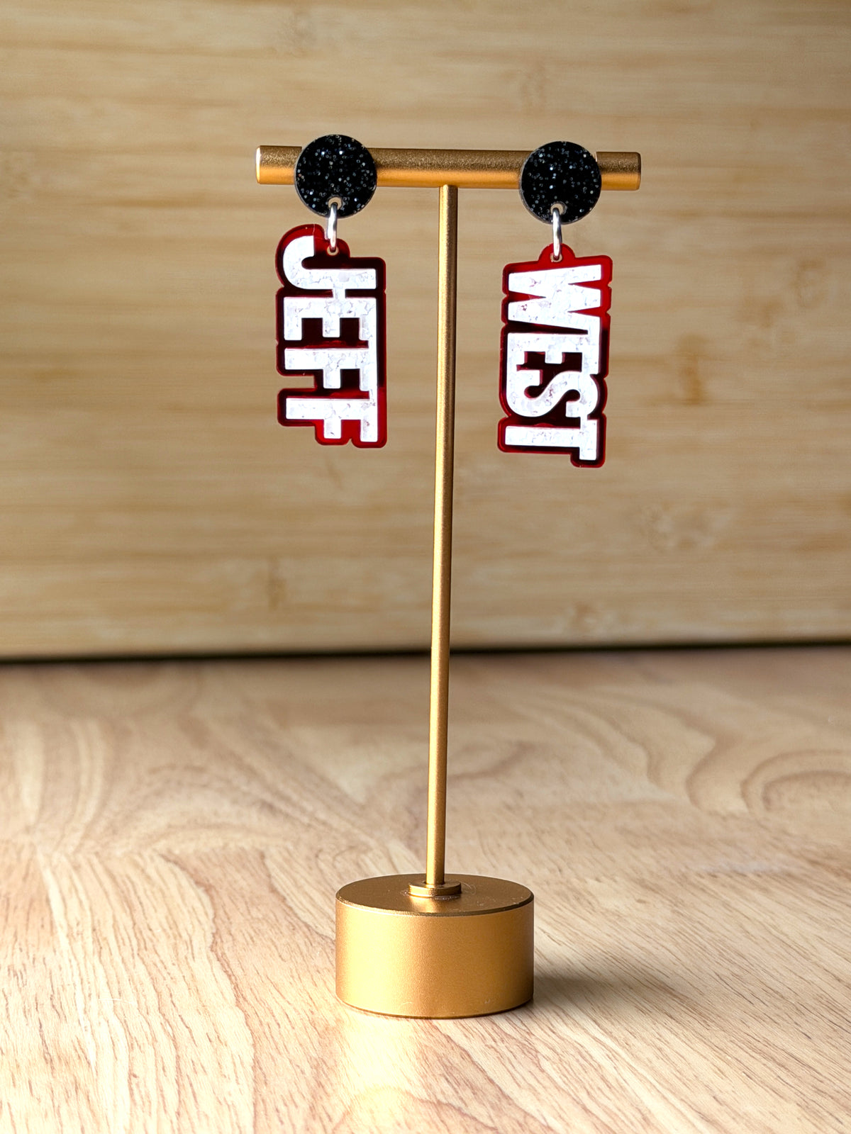 Jeff West Highschool Earrings