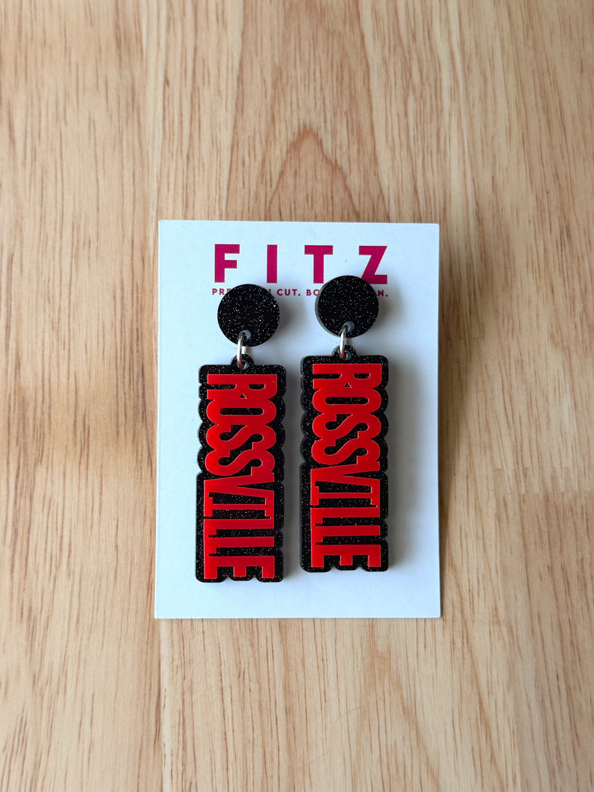 Rossville High School Earrings