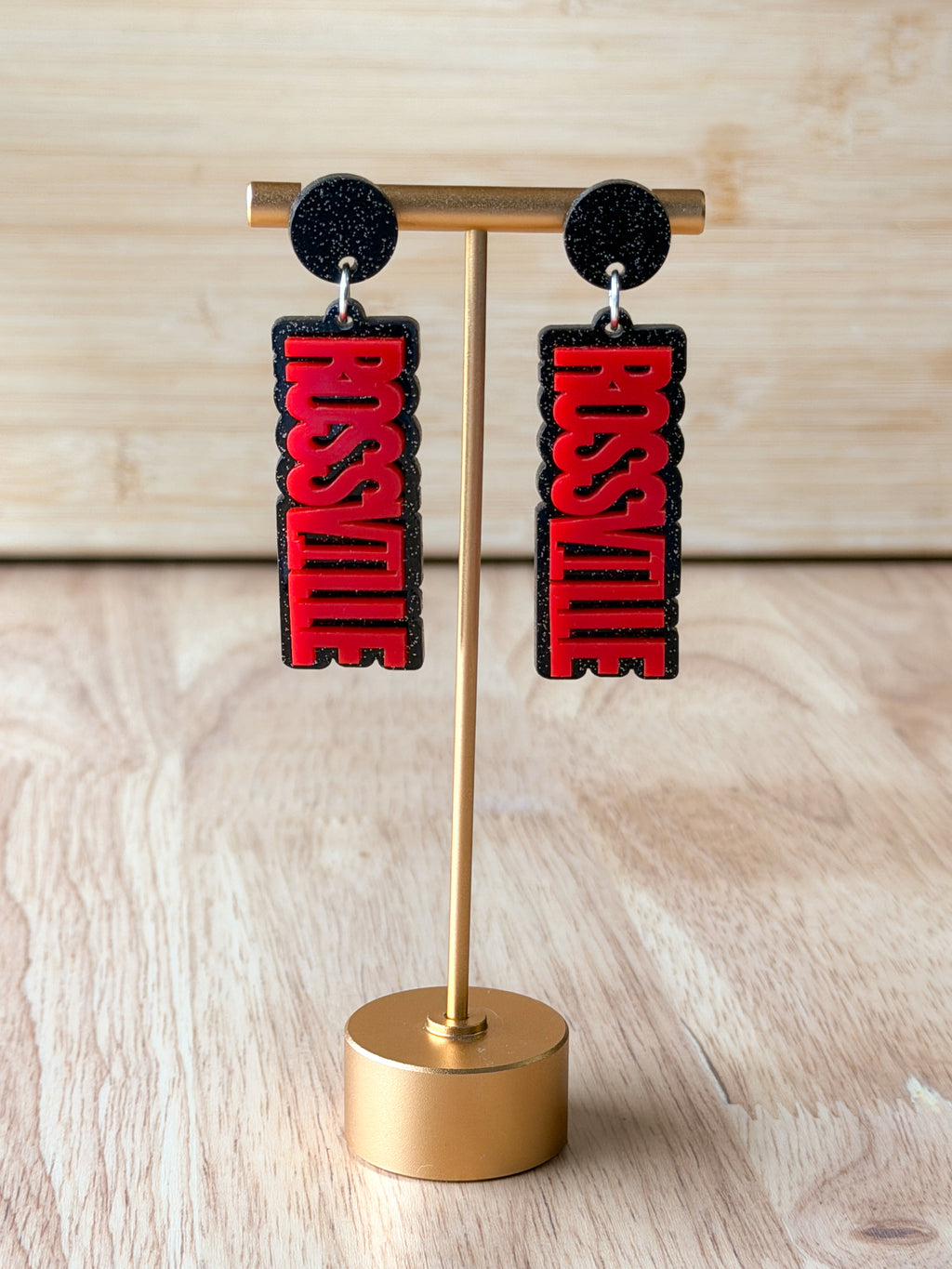 Rossville High School Earrings