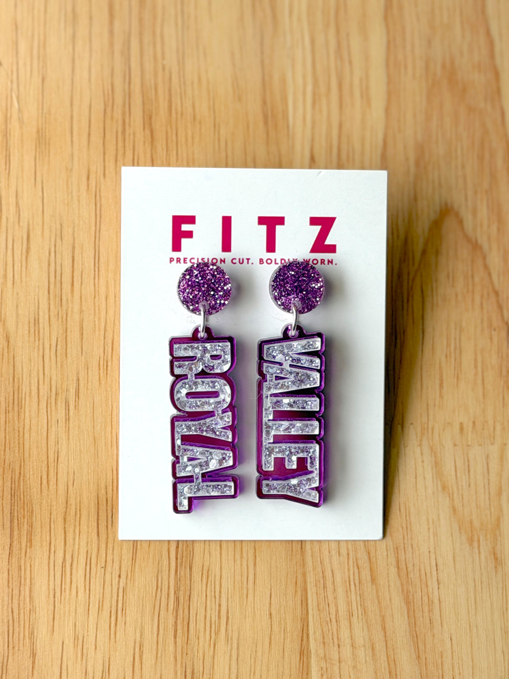 Royal Valley High School Earrings