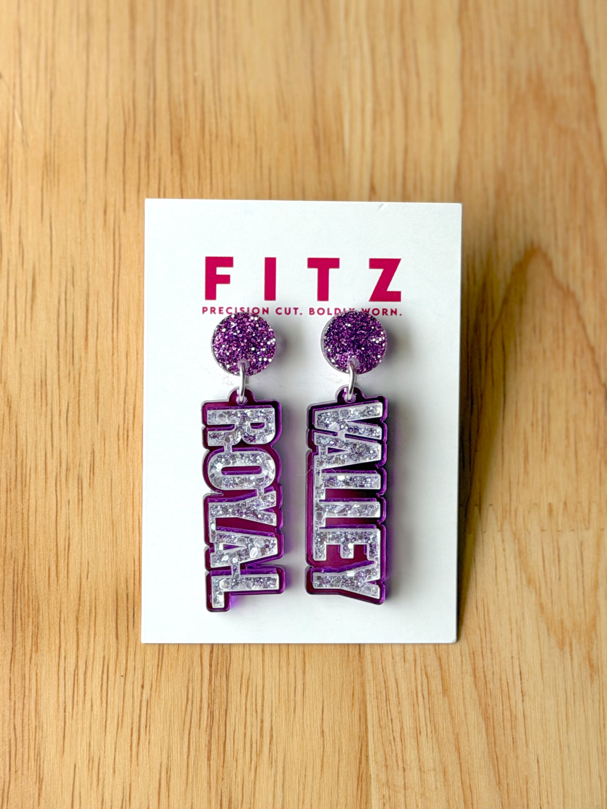 Royal Valley High School Earrings