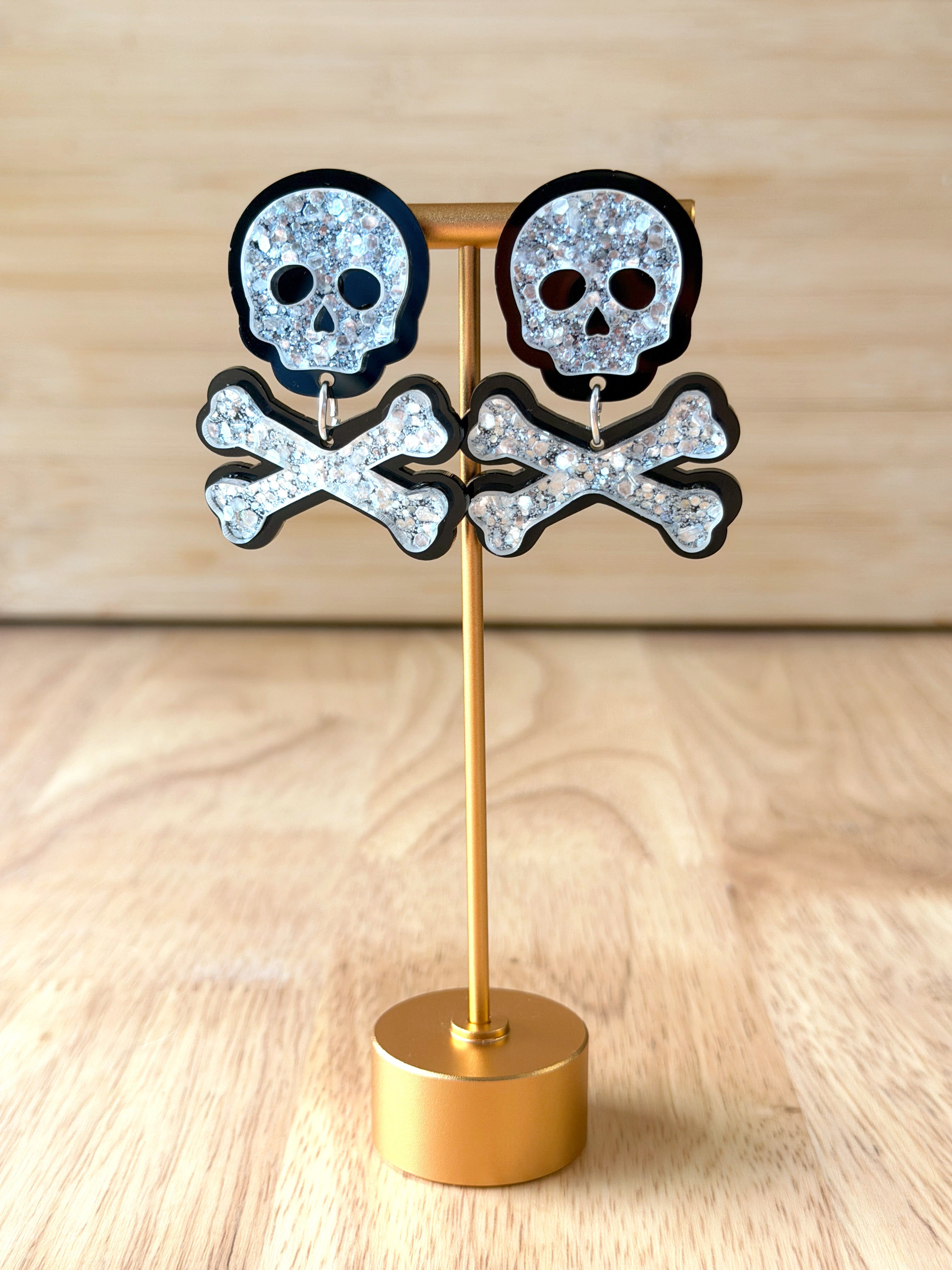 Skull and Bones Earrings