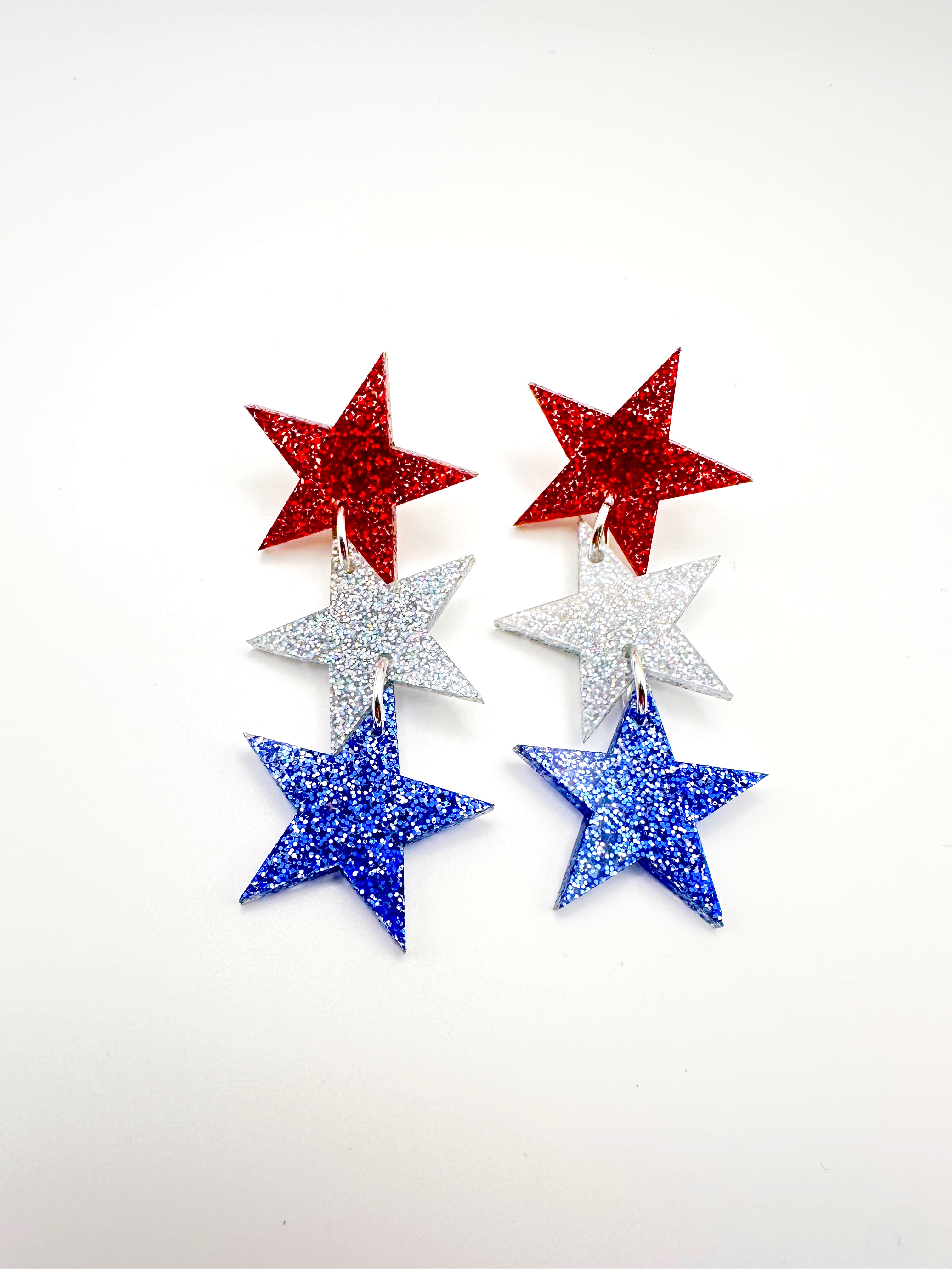 Red, White, and Blue Stars