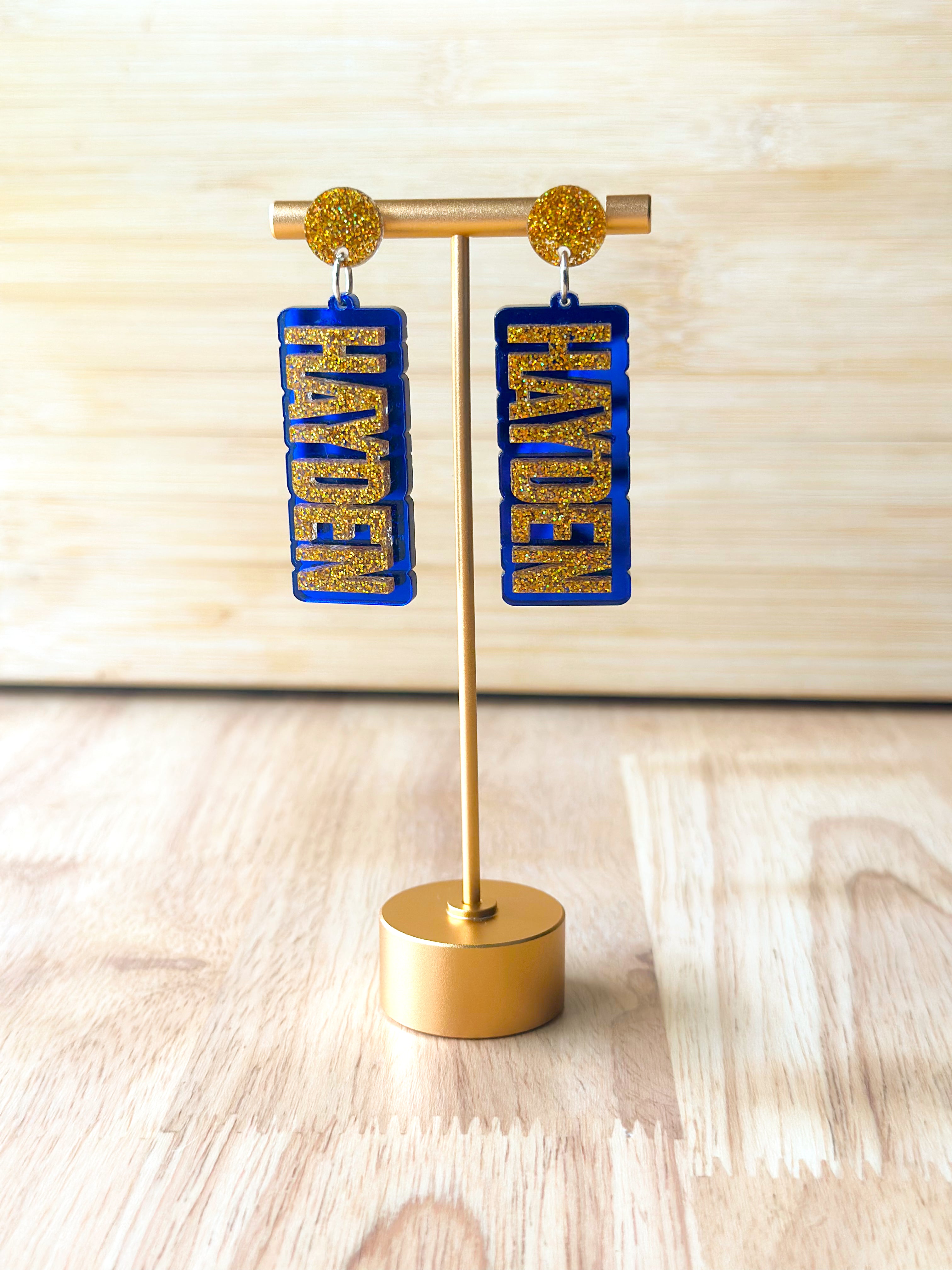 Hayden High School Earrings