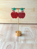 Red Apple Earrings