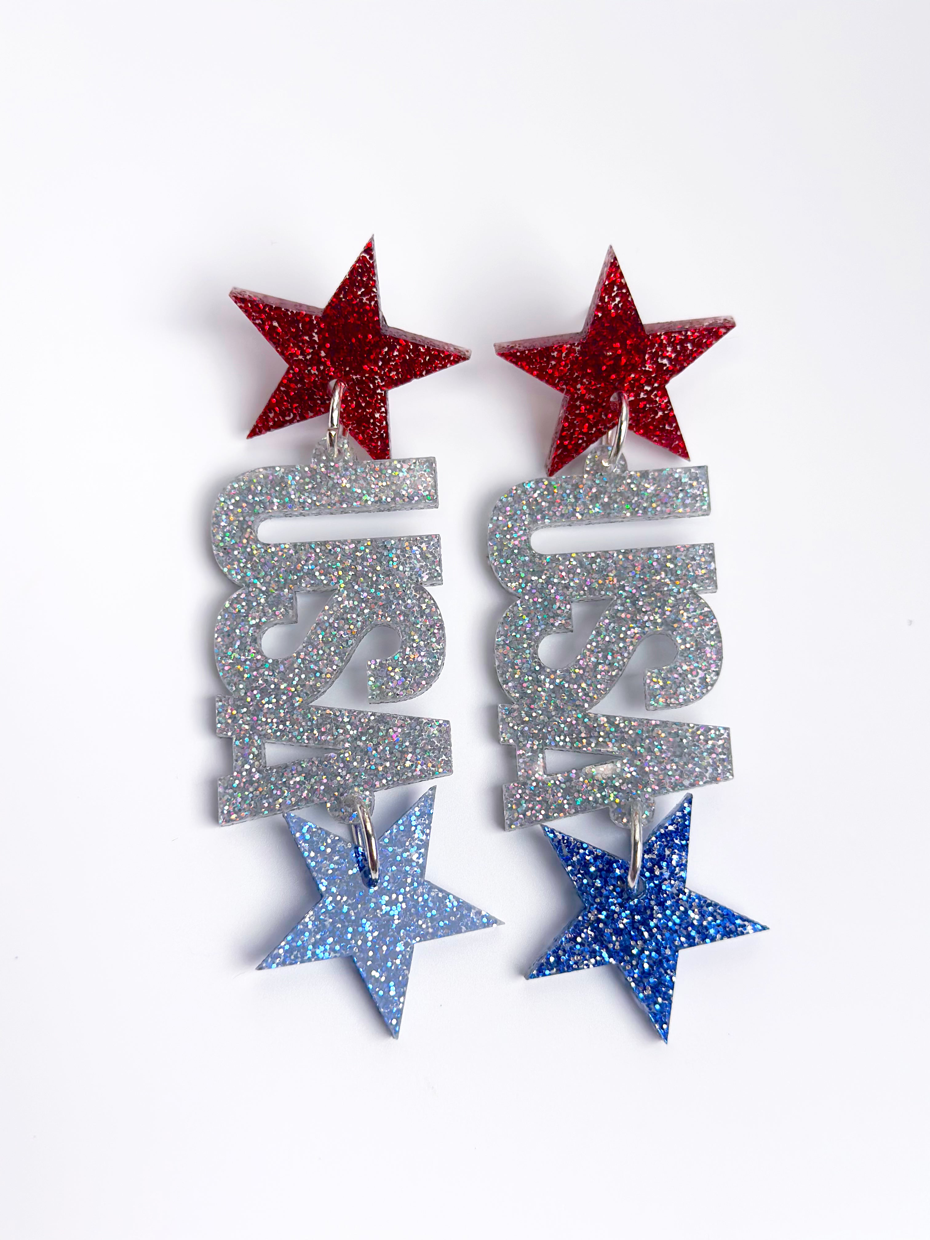 USA! Earrings
