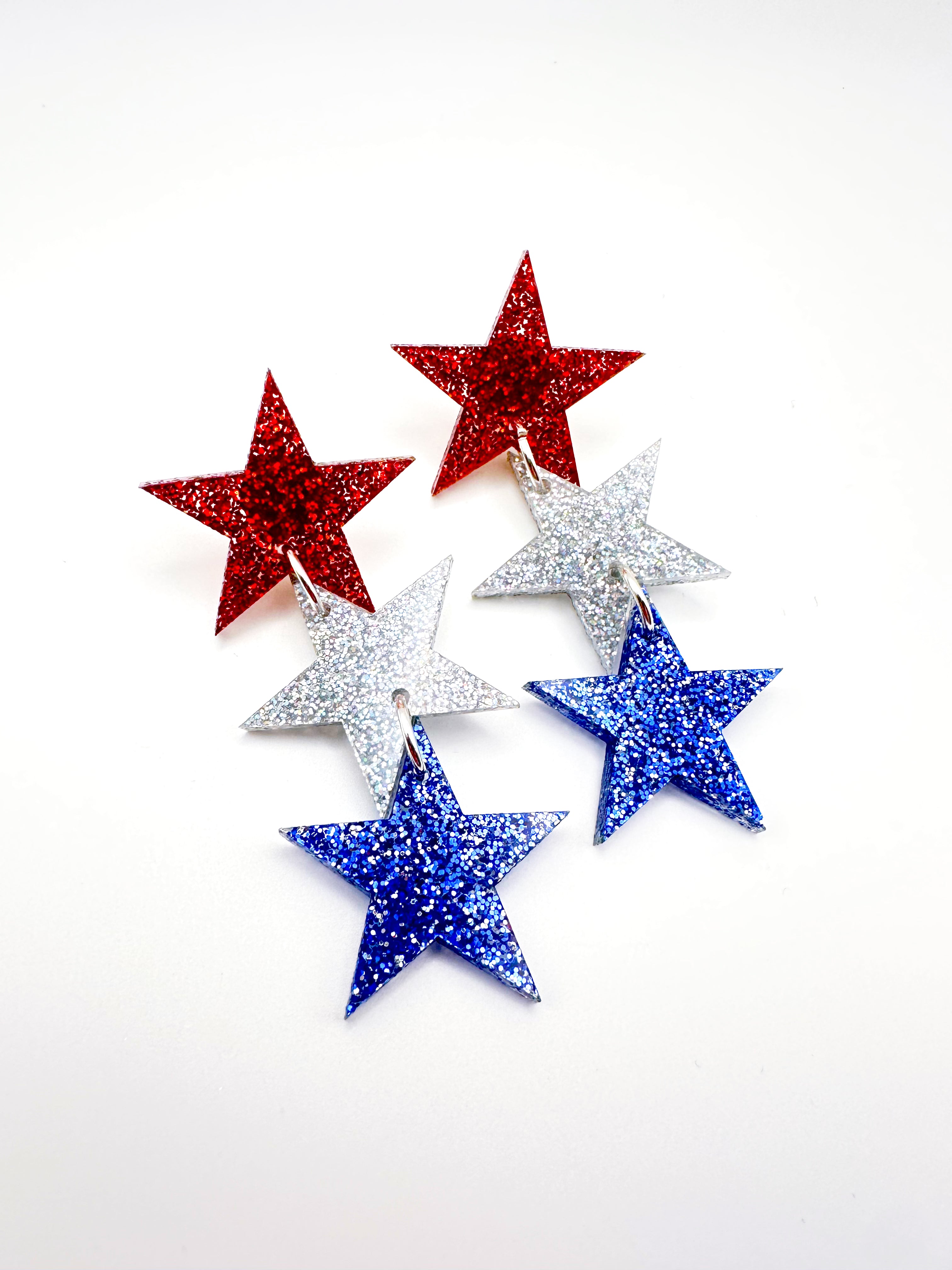 Red, White, and Blue Stars