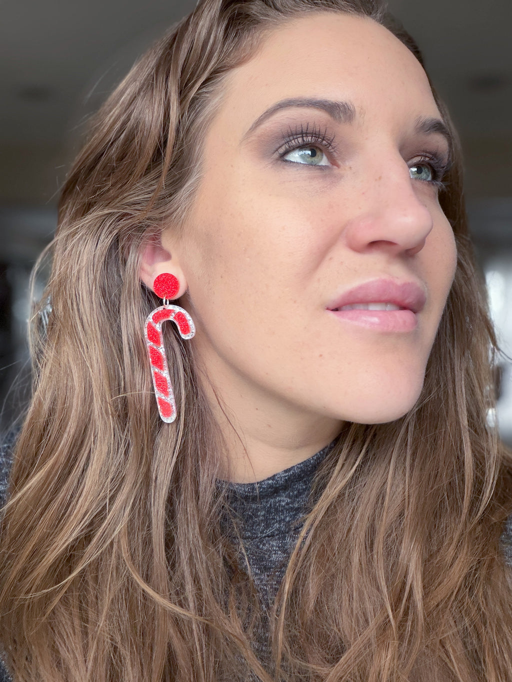Candy Cane Earrings