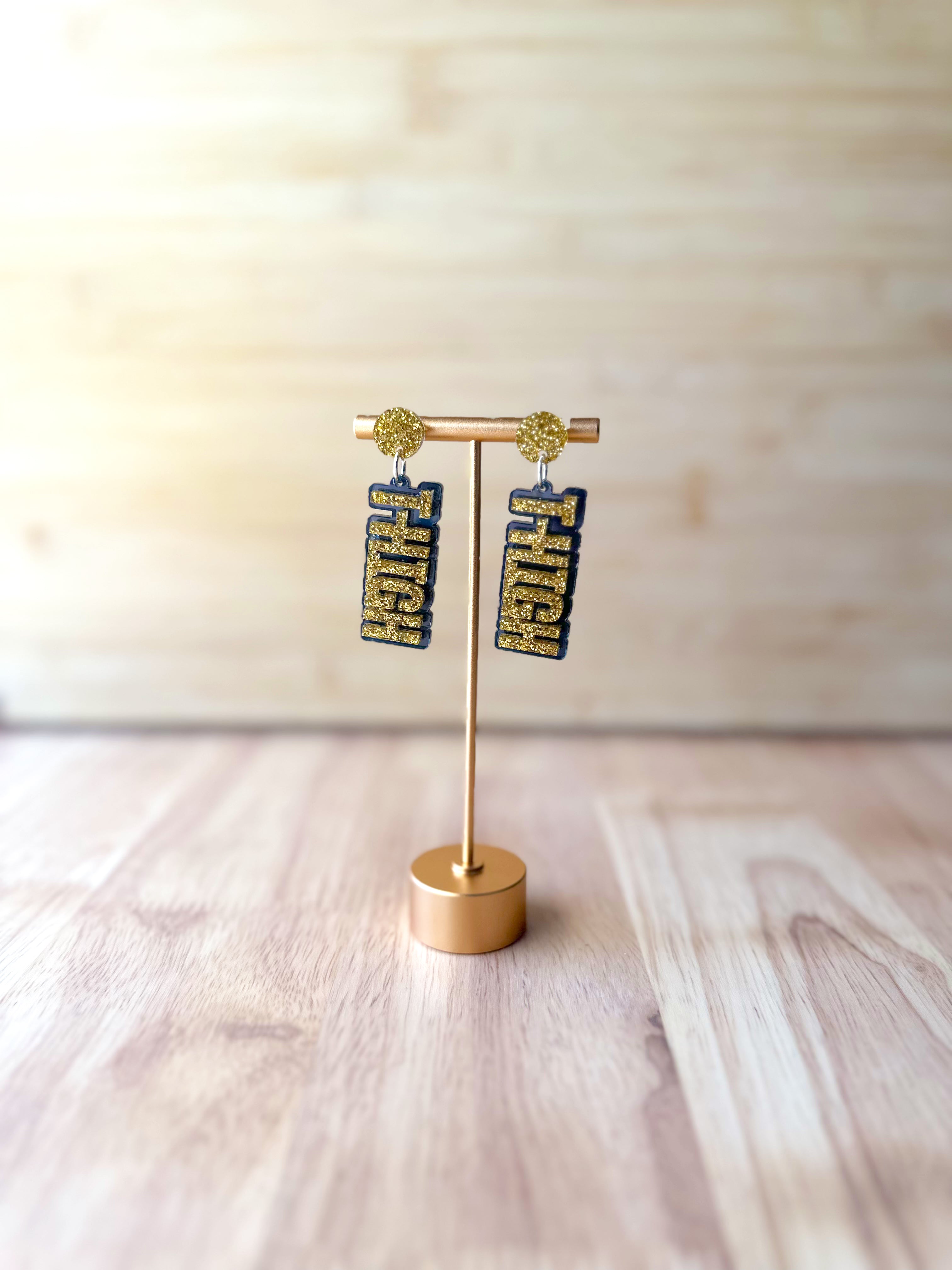 Topeka High School Earrings
