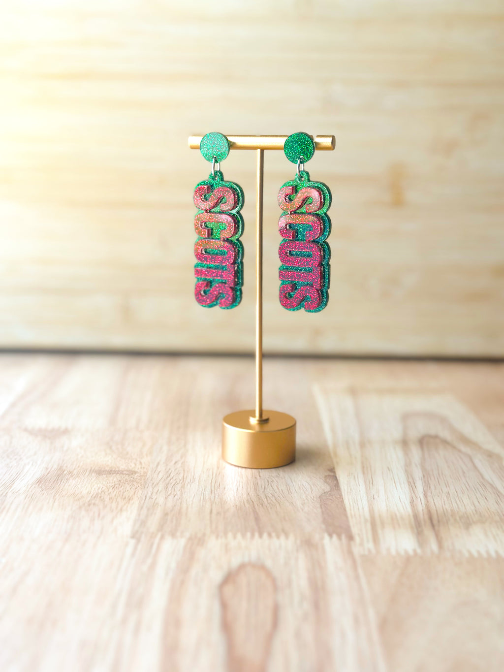 Highland Park High School Earrings