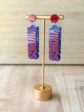 Seaman Vikings High School Earrings