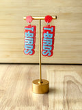Shawnee Heights High School Thunderbird Earrings