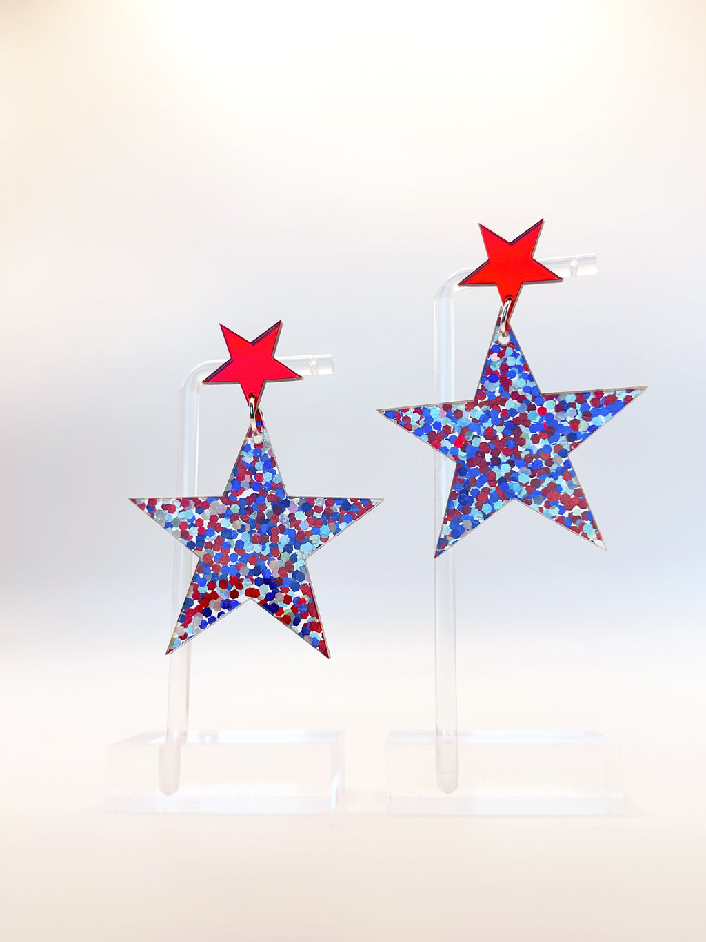 4 of July Star Earrings