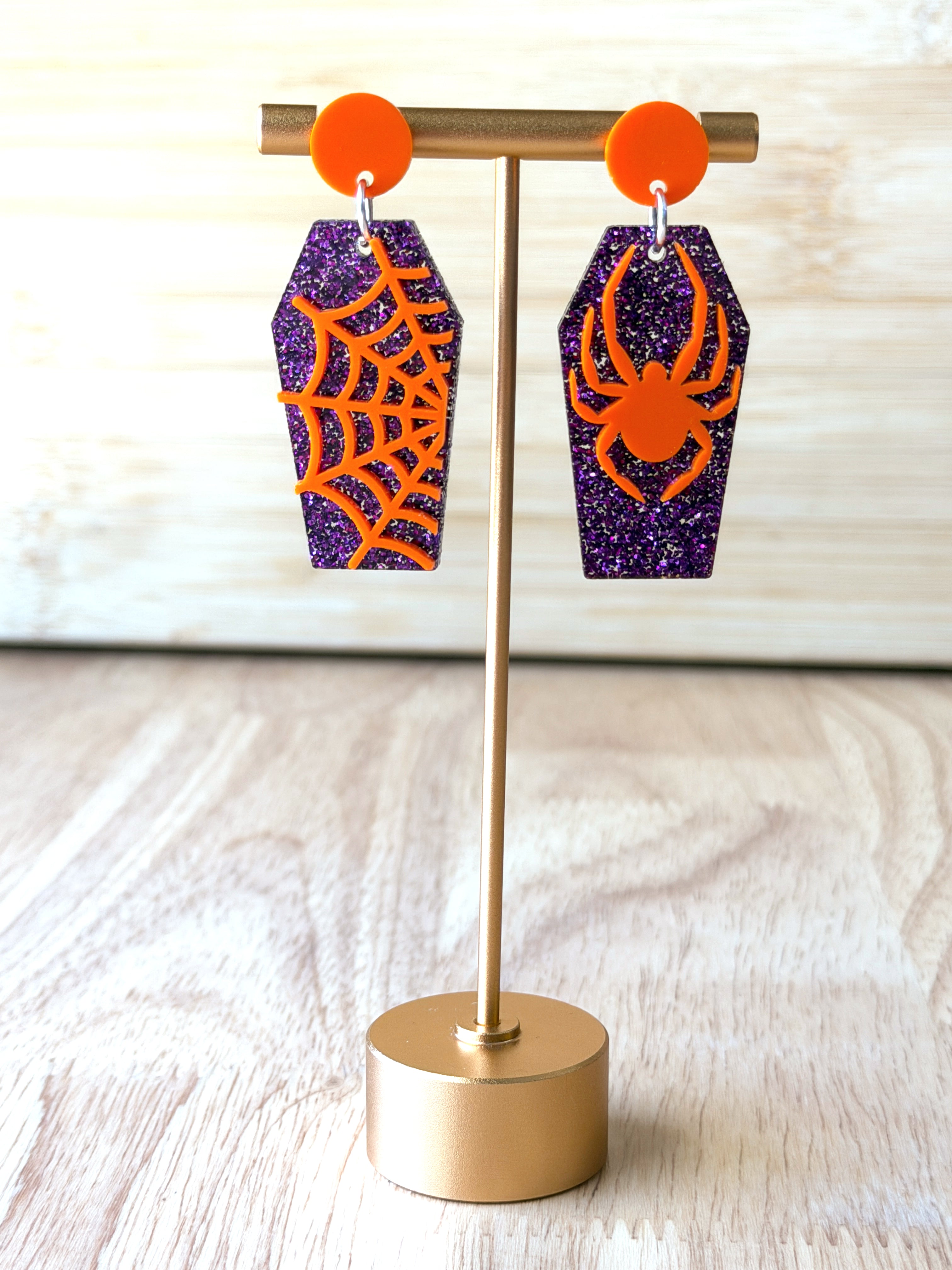 Coffin Earrings