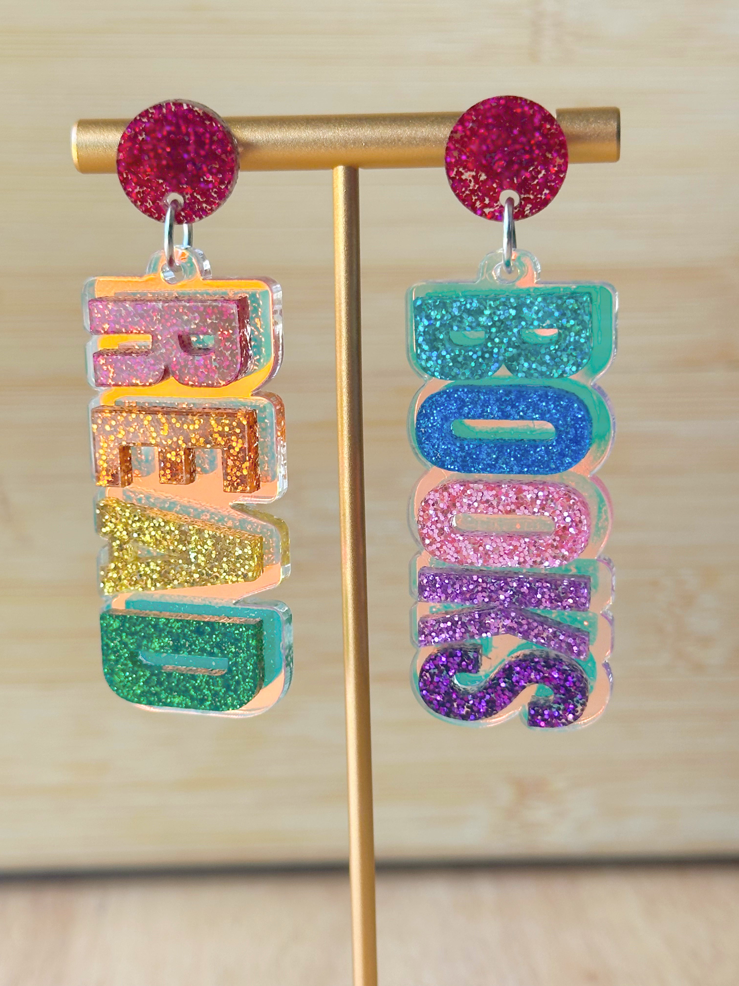 Read Books Earrings