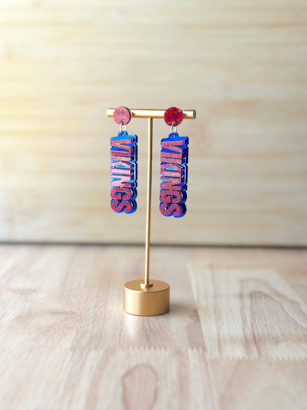 Seaman Vikings High School Earrings